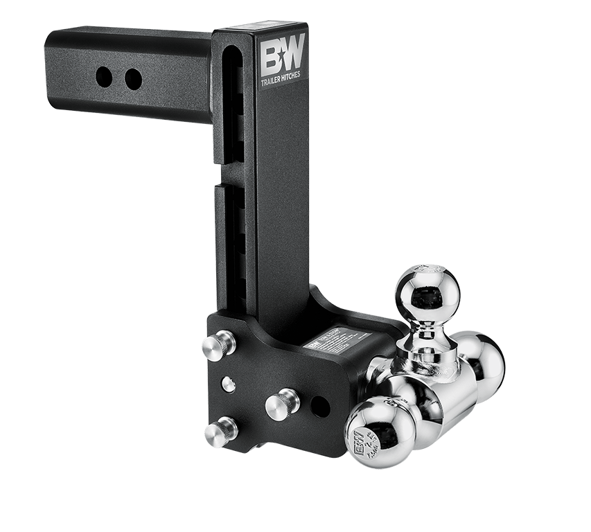 B&W Towing TS20050B 2.5 Model 10 Blk T&S Tri Ball