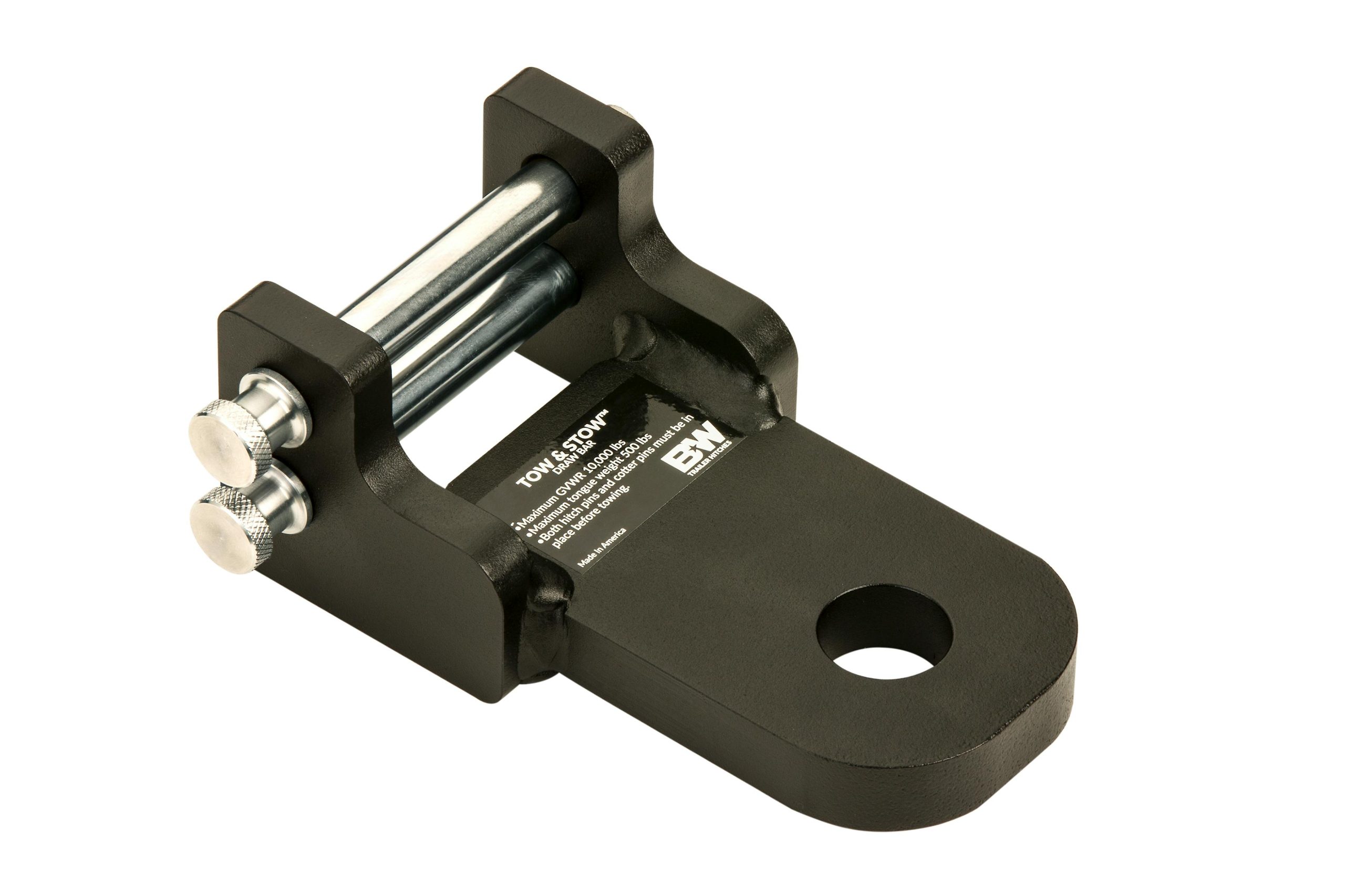 B&W Towing TS35100B Draw Bar 2" Black