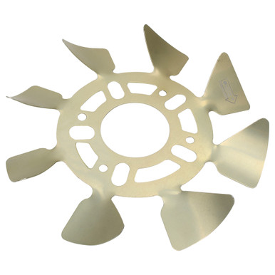 Brake Fan - RH Aluminum 5x4-1/2 to 5-1/8 w/ .625 ALMBFS5-625R