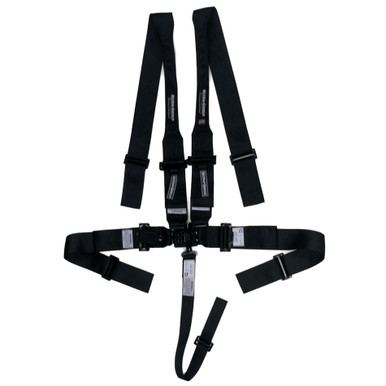Ultra Shield Harness 5pt Black HANS Shoulder Pull-Down ULTHB22031H