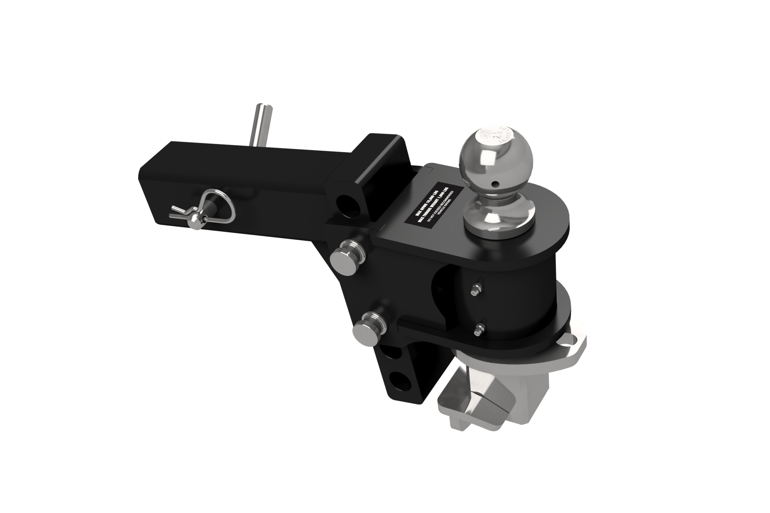 B&W Towing WDHH4502 Weight Distribution Hitch Head Unit - 2-1/2" Shank