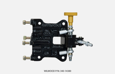 Wilwood 60 Degree Tru-Bar Brake Pedal Assembly 1.48:1 Ratio Reverse Mount WIL340-14380