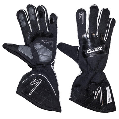 Zamp Gloves ZR-50 Black Small Lrg Multi-Layer SFI3.3/5 ZAMRG10003S
