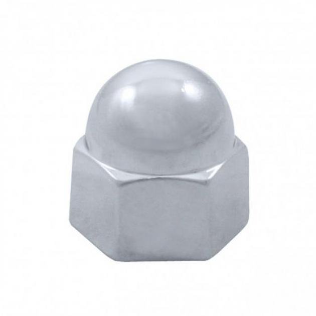 United Pacific 9/16" X 11/16" Chrome Die-Cast Acorn Nut Cover 10023