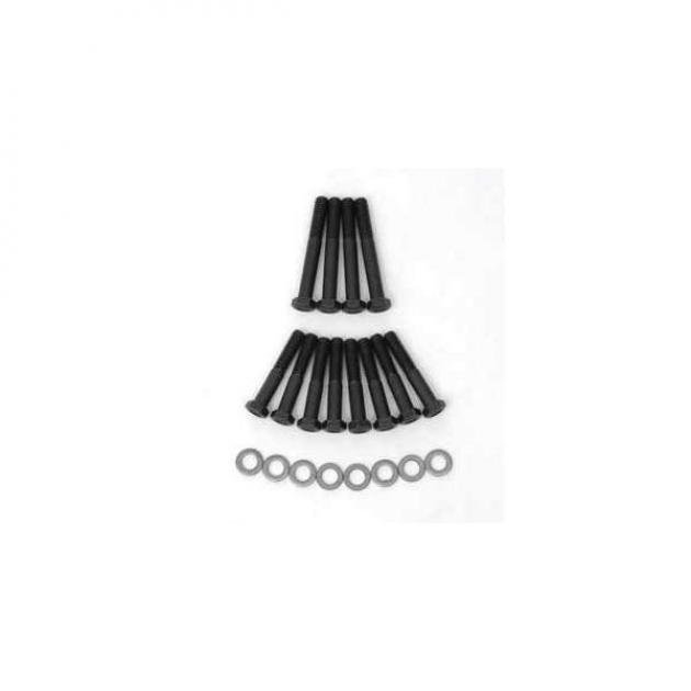 Chevy Truck Exhaust Manifold Bolt Set, Small Block, 1955-1979