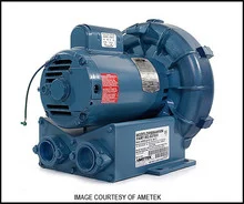 AMETEK DR454V58M – Commercial Air Blower 1.5HP; ODP; 115/230V; 1 Phase; 50/60 Hz – 080485