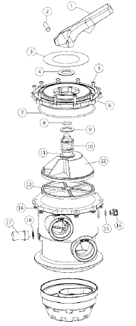 AstralPool Connection Fitting For 09848 & 28225 | 07444R0200