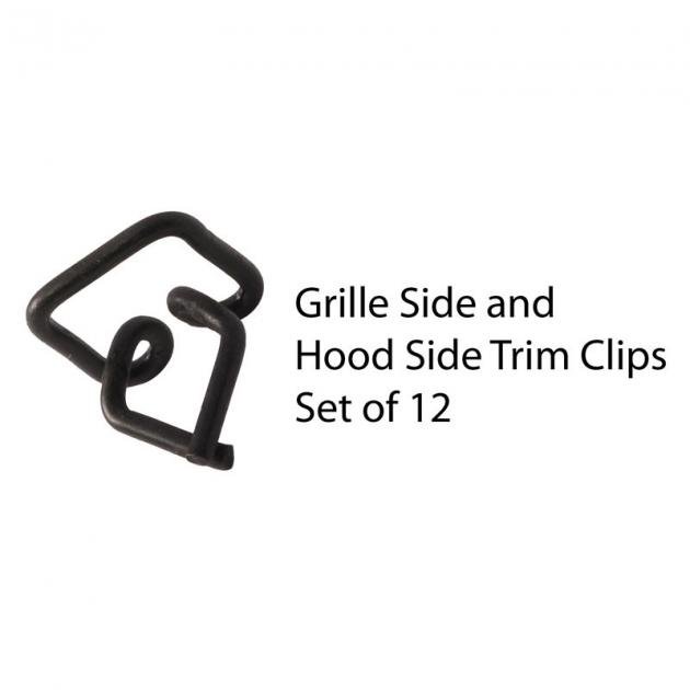 Dennis Carpenter Grille Hood Trim Clip - 1938 Ford Car 81A-20004-A