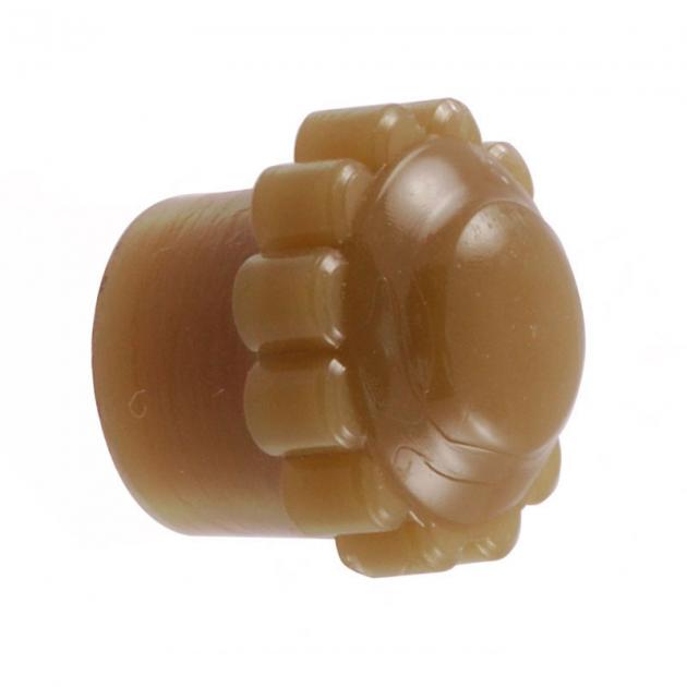 Dennis Carpenter Windshield Wiper Knob - Dark Brown - Open Car - 1937 Ford Car 78-17513-B