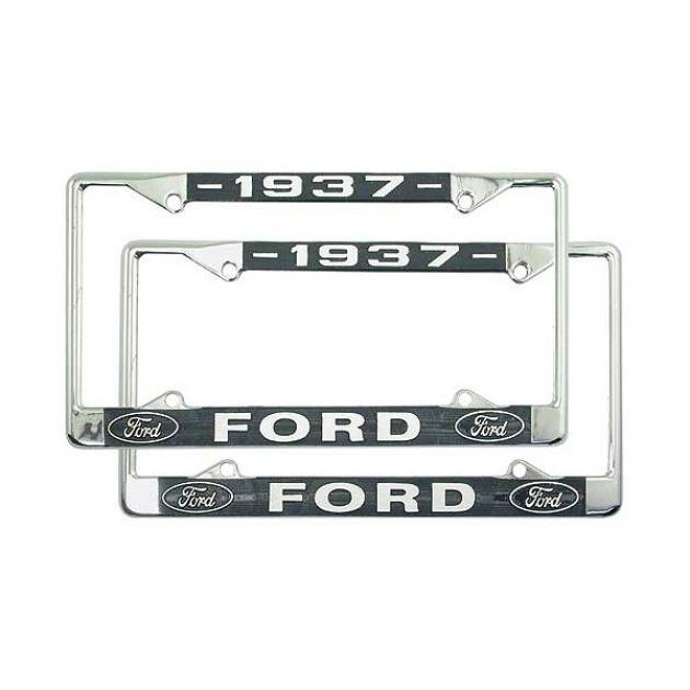 License Plate Frame - 1937 Ford