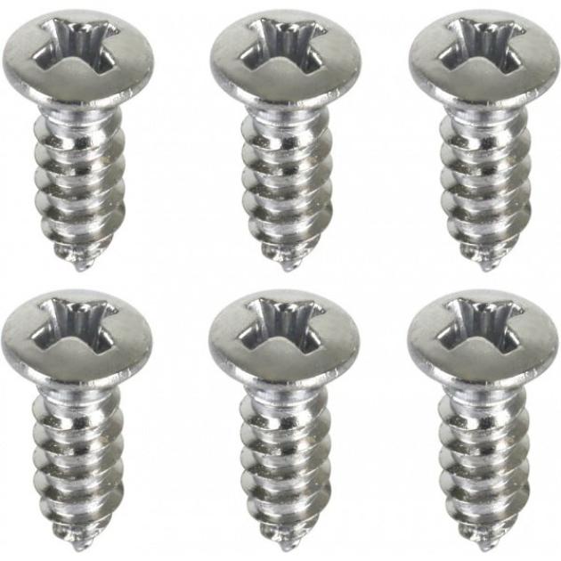 Redline Restomotive 1964-1966 Ford Mustang 8 Piece Tail Light Bezel Screw Kit