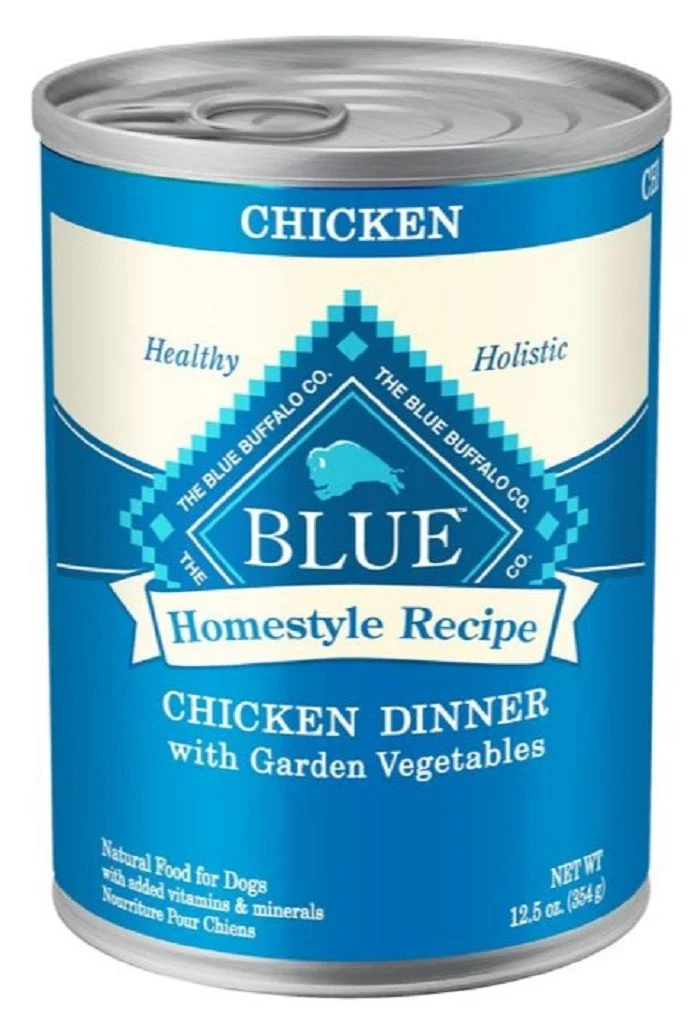 Blue Buffalo Adult Chicken w/ Vegetables Pate Wet Dog Food, 12.5 oz. 1 Can