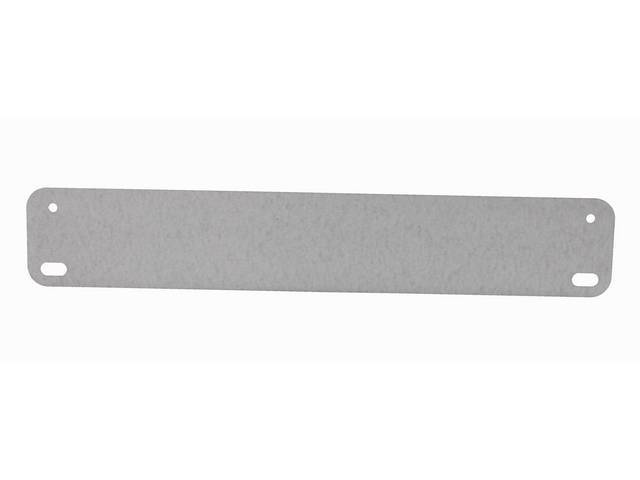 SUPPORT / RETAINER BRACKET, Instrument Panel / Dash Pad, retains / aligns the LH driver side of the dash pad to the instrument panel, does not incl hardware, replaces original GM p/n 476676, repro