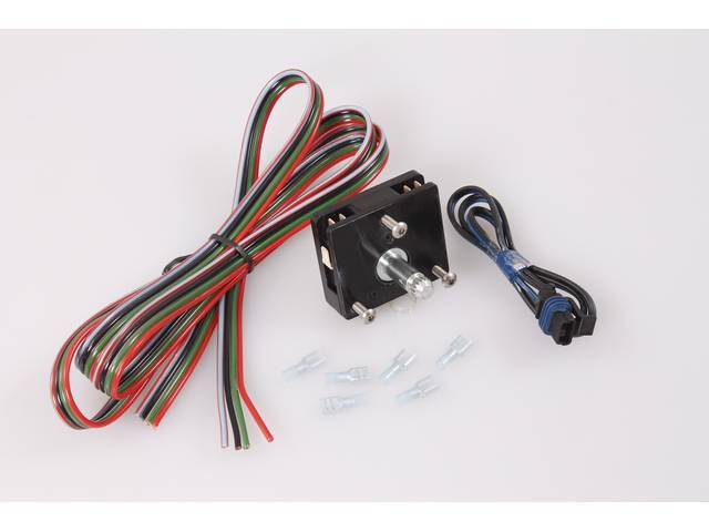 Power Window Switch Kit, Short GM Spline, 1 5/16 inch from shaft end to base, reproduction