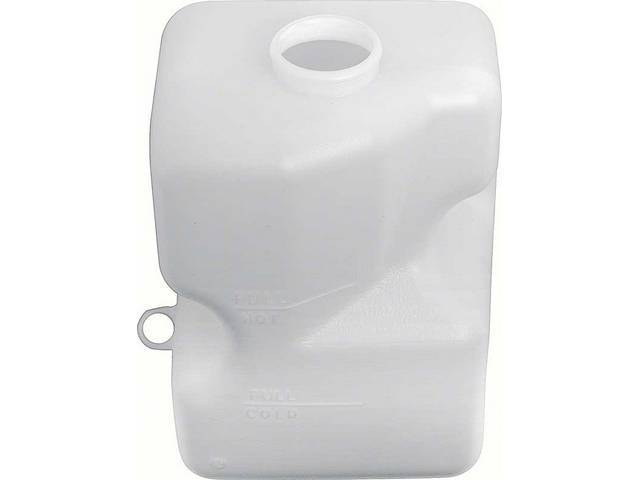 Engine Coolant Recovery / Radiator Overflow Tank, OER reproduction