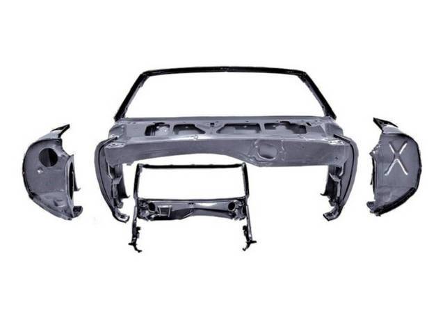 Windshield w/ Cowl Panel Frame Assembly, high grade steel, EDP-coated reproduction