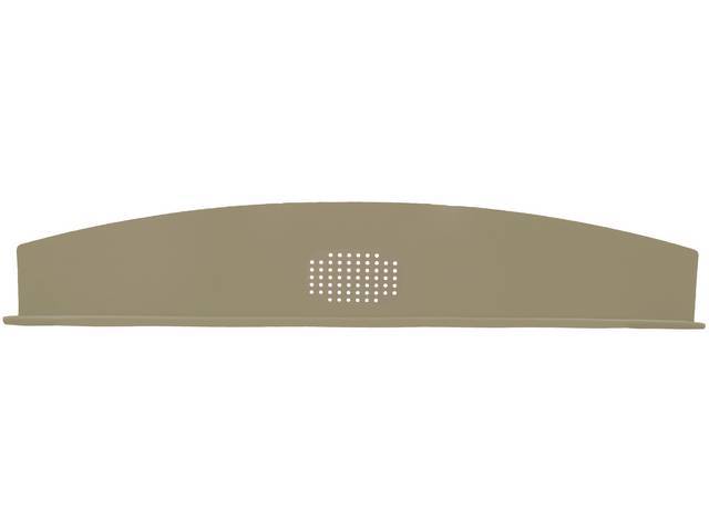 Package Tray / Rear Shelf, Mesh, Mesh, Sandalwood, 1 speaker design (center)