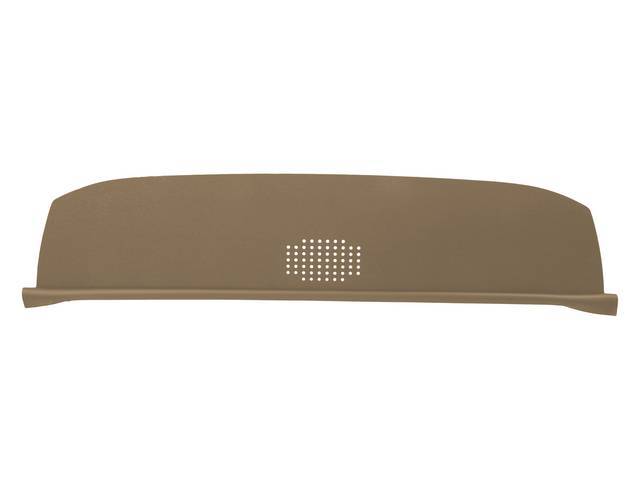 Package Tray / Rear Shelf, Mesh, Tan, 1 speaker design (center)