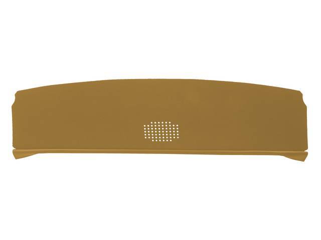 Saddle Mesh Package Tray / Rear Shelf, 1 speaker design (passenger side)