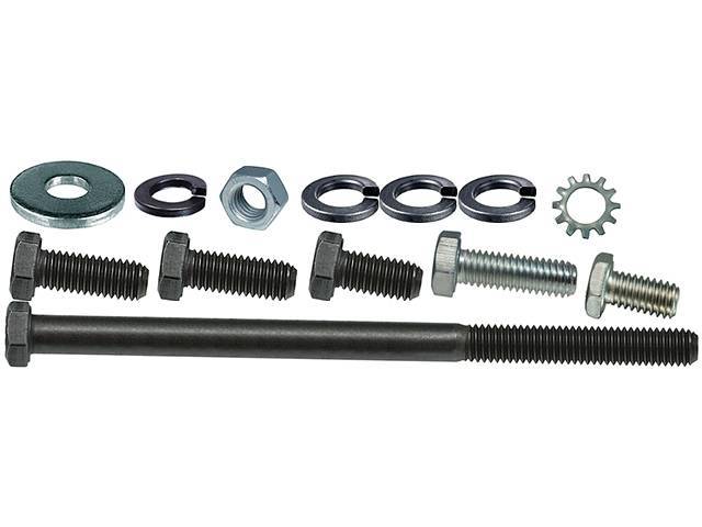 Alternator Fastener Kit, 13-piece, OE correct AMK Products reproduction