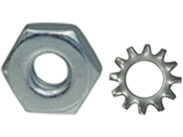 Alternator Harness to Alternator Fastener Kit, 2-piece, OE correct AMK Products reproduction