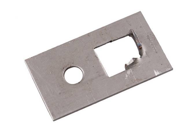 Fuel Feed Pipe Clip, Straight Design, reproduction