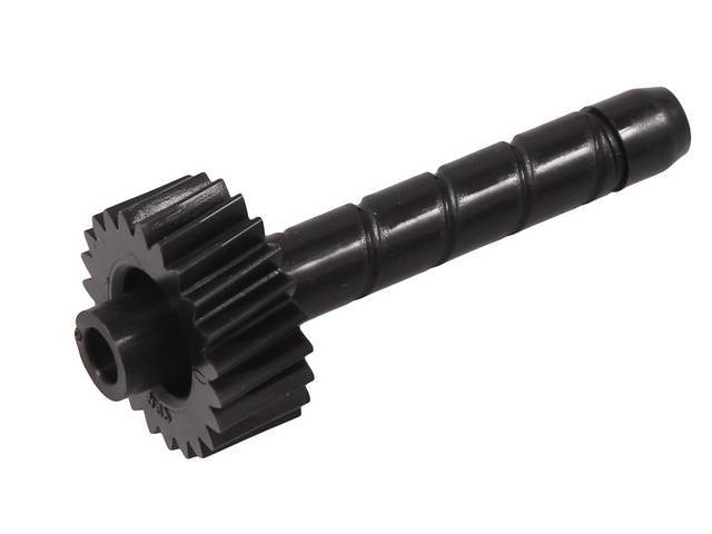 Speedometer Driven Gear, Black, 23 Tooth, reproduction