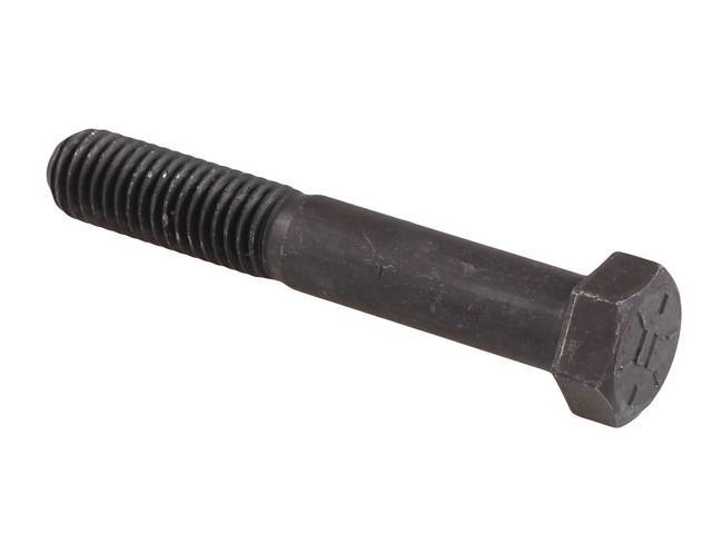 Lower Control Arm To Bracket Bolt, Plain Finish, Grade 8 Hex Bolt, reproduction