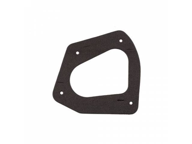 Steering Column to Firewall Seal, Seals the steering column mounting plate to the firewall, reproduction