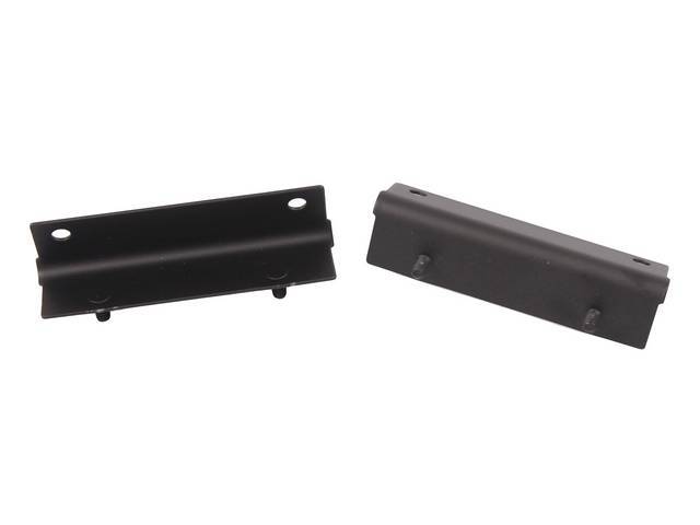 License Plate Adaptor Brackets, Front, reproduction for (79-81)