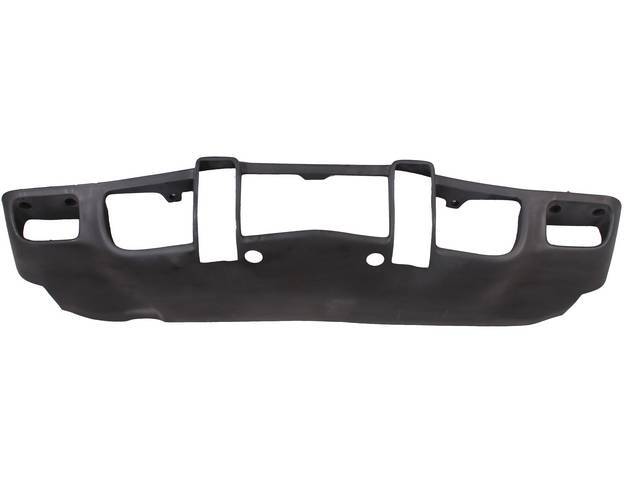 Lower Front Valance Panel, Fiberglass, ** Some Drilling Reqd, Holes Are Marked **, reproduction