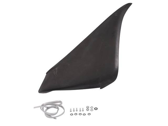 Front Fender Wheel Opening Flair / Spoiler Kit, LH, repro