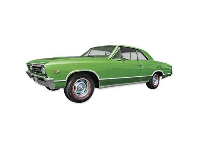 Red Deluxe "SS" Stripe Kit, 14-piece kit for (67 Chevelle)