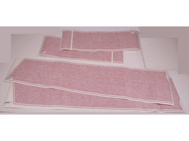 El Camino Super Sport Red Hood Vinyl Stripe Kit