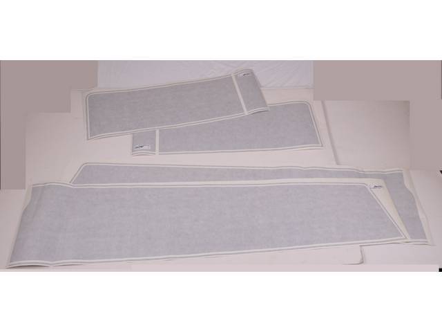 El Camino Super Sport Silver Hood Vinyl Stripe Kit