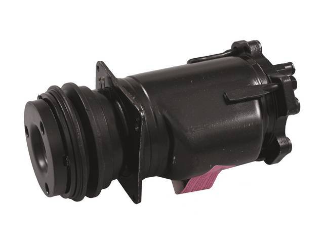 A/C Compressor Assembly, A6, 1 Groove, Incl 5 1/8 inch o.d. pulley and clutch, Replacement