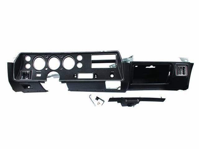 Dash Shell Assembly, 3 Hole Style, OE style repro