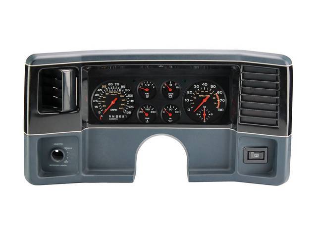 Gauge Kit, Classic Instruments, OE Style, with Overdrive Gear Indicator