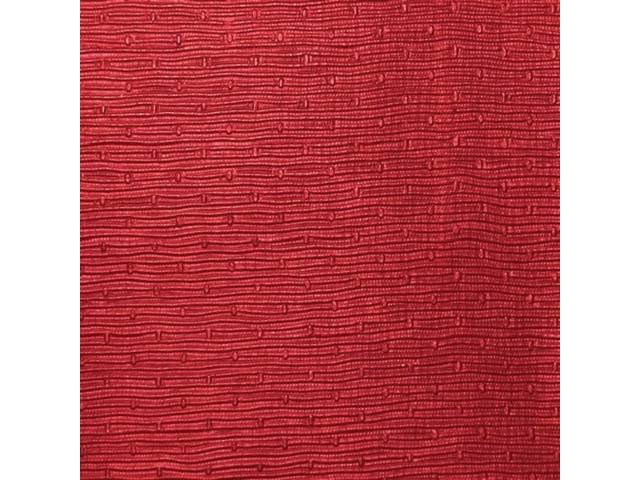 HEADLINER, Premium, Linedot Grain, Red, Does not include sail panels or material to cover sunvisors, Repro