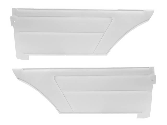 Premium Deluxe Inside Quarter Panel Set, White