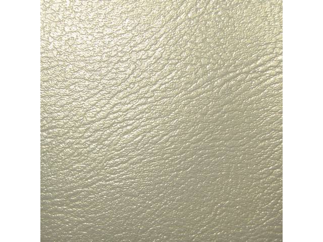 Premium Quality Metallic Parchment Deluxe Front Bucket Upholstery Set