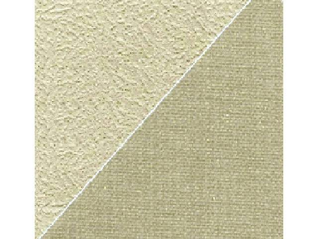 UPHOLSTERY SET, Premium, Rear Seat, Dlx, White, Madrid Grain Vinyl W/ Knit Vinyl Inserts