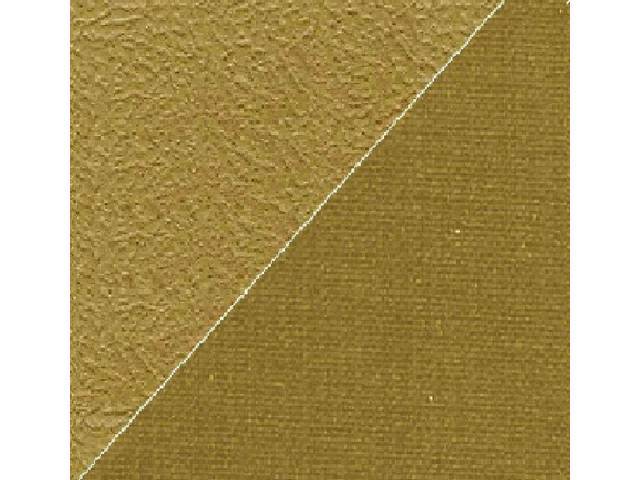 UPHOLSTERY SET, Premium, Rear Seat, Dlx, Buckskin, Madrid Grain Vinyl W/ Knit Vinyl Inserts