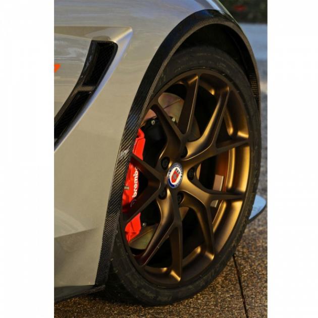 Corvette Concept7 Carbon Fiber Fender Flares, 14-17 Stingray
