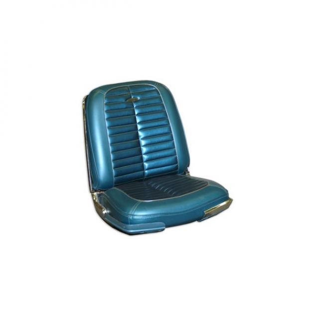Front & Rear Seat Cover Set, Convertible, For Cars With Front Bucket Seats, Galaxie 500 XL, 1964