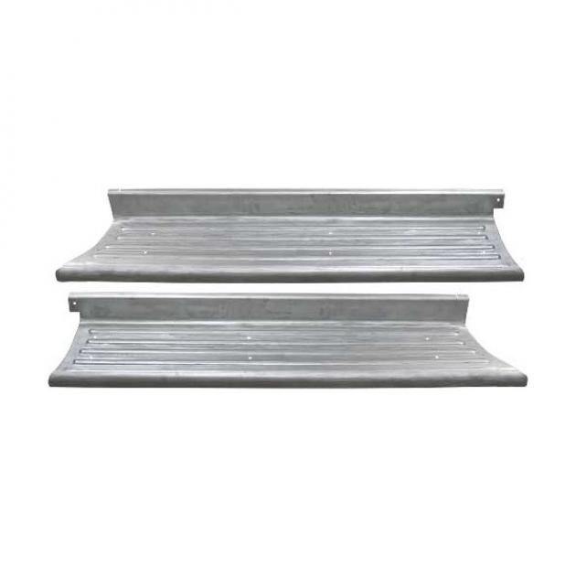 Ford Pickup Truck Short Bed Running Boards - Stamped 16 Gauge Steel As Original