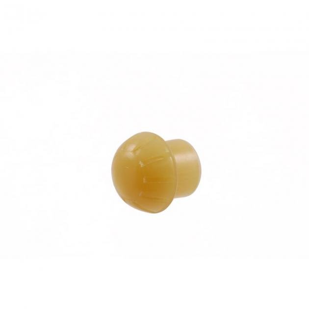 Dennis Carpenter Windshield Wiper Knob - Yellow Brown - Open Car - 1/4" shaft - 1939 Ford Car 91A-17513-B4