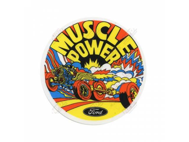 Muscle Power Exterior Decal