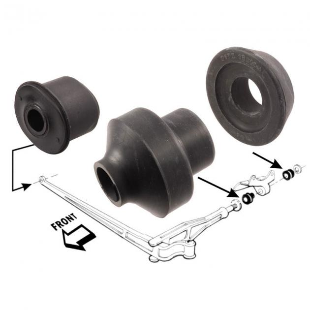 Dennis Carpenter Radius Arm and Axle Pivot Bushing Kit - 1979-86 Ford Truck D9TZ-3B203-KIT