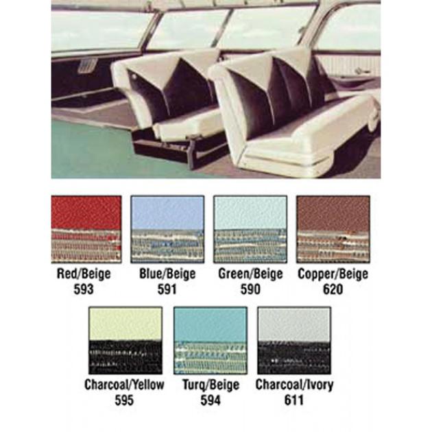 Chevy Interior Package kit, 2-Door Nomad, Bel Air, 1956